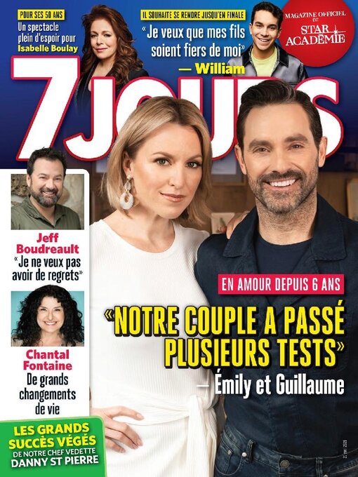 Détails du titre pour 7 Jours par TVA Publications Inc. - Disponible
